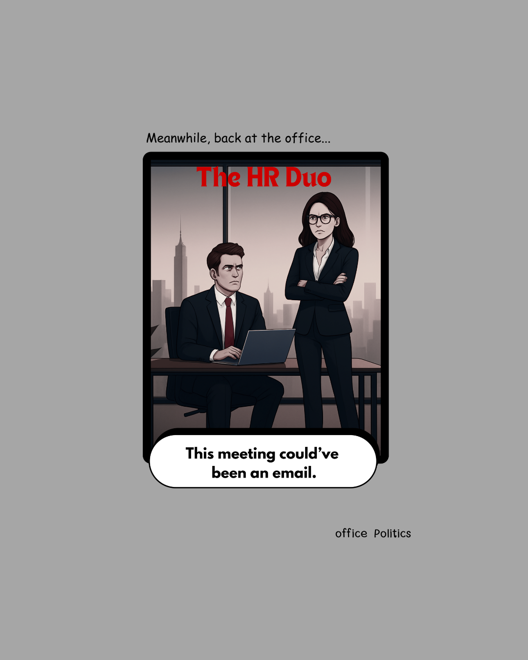 office Politics — HR Duo #2 Graphic Tee