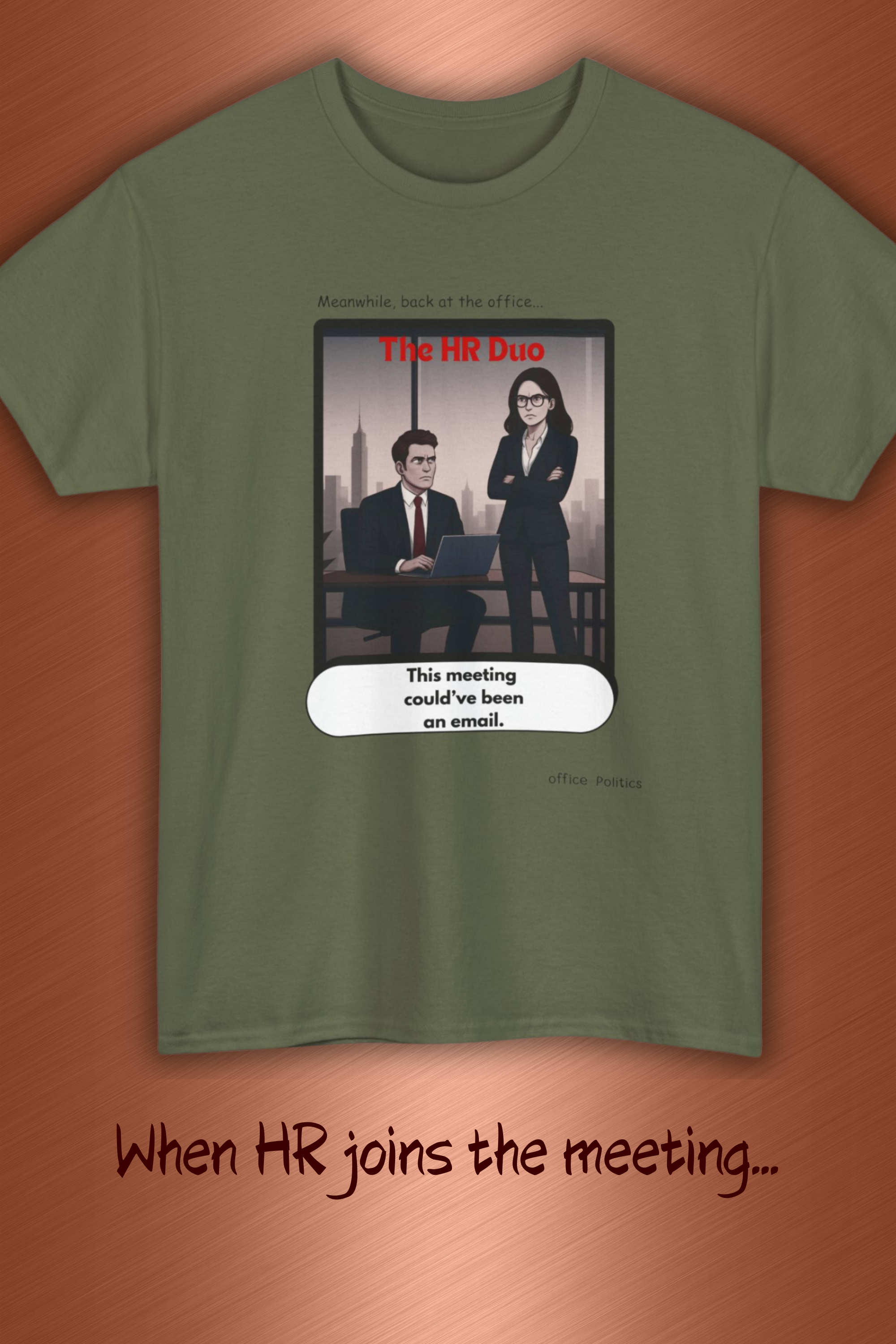 office Politics — HR Duo #2 Graphic Tee