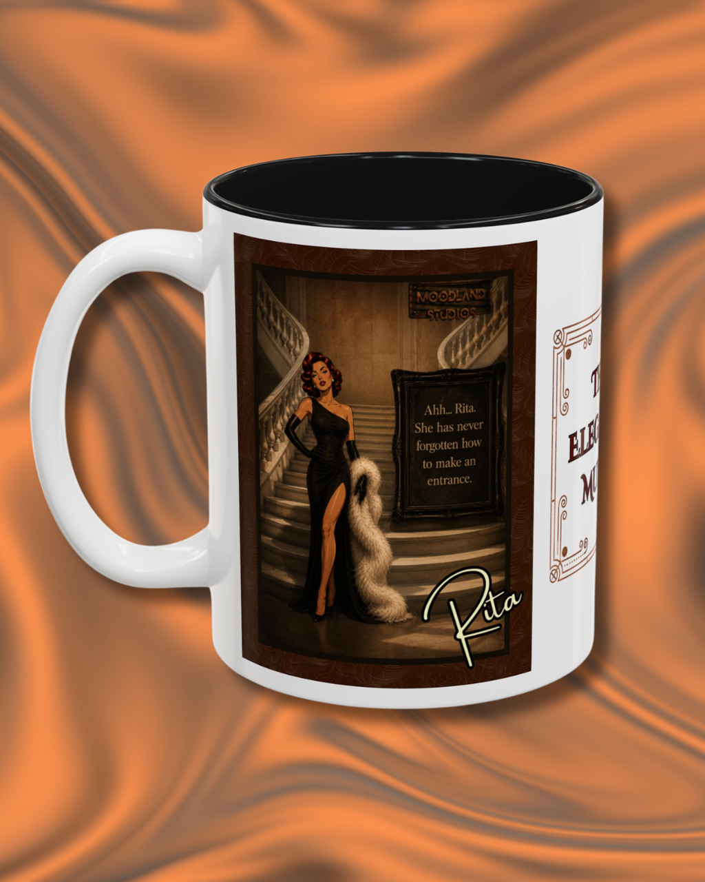Rita Accent Mug – Two-Tone Coffee Cup (11oz)