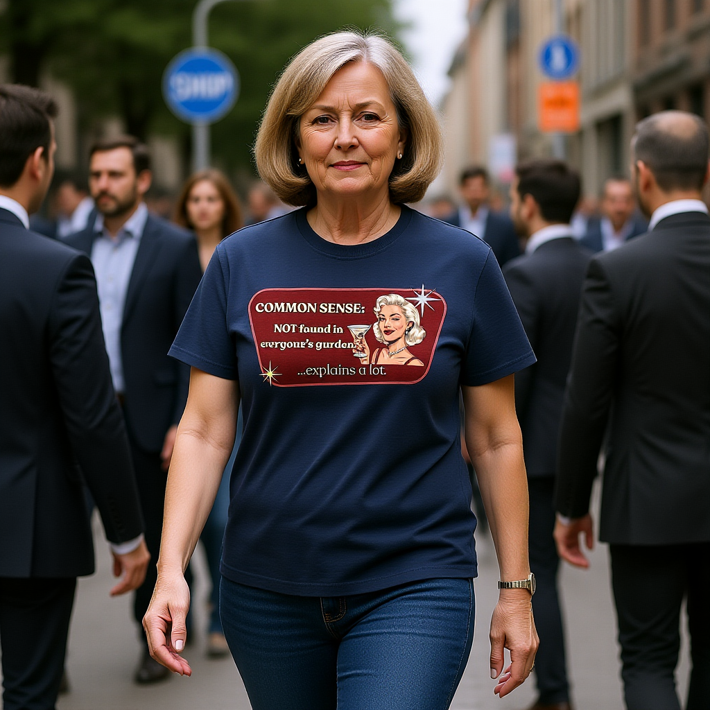 Common Sense: Not Found in Everyone's Garden Retro Tee — Vintage Style Graphic Tee