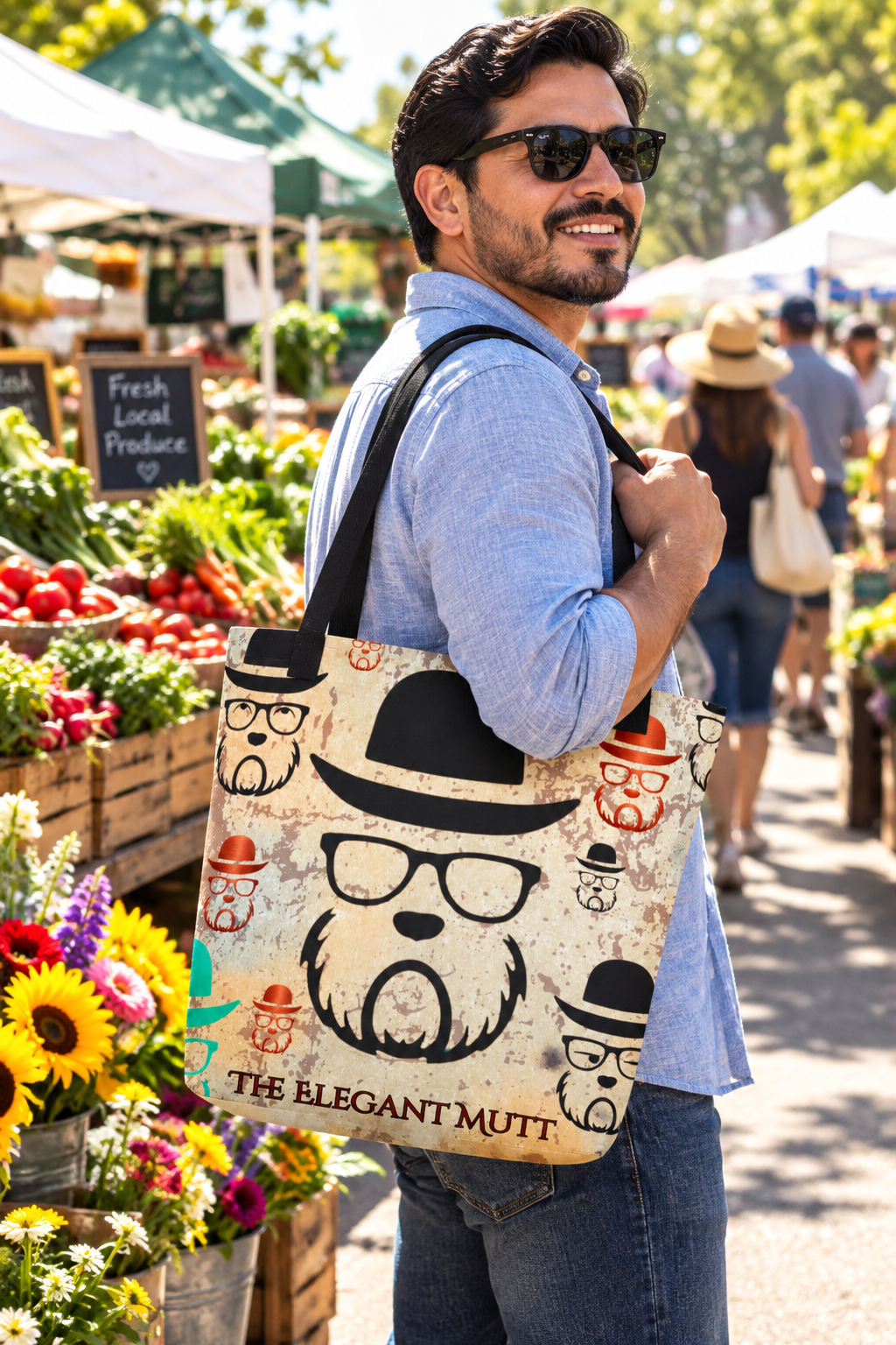 The Mutt Tote Bag