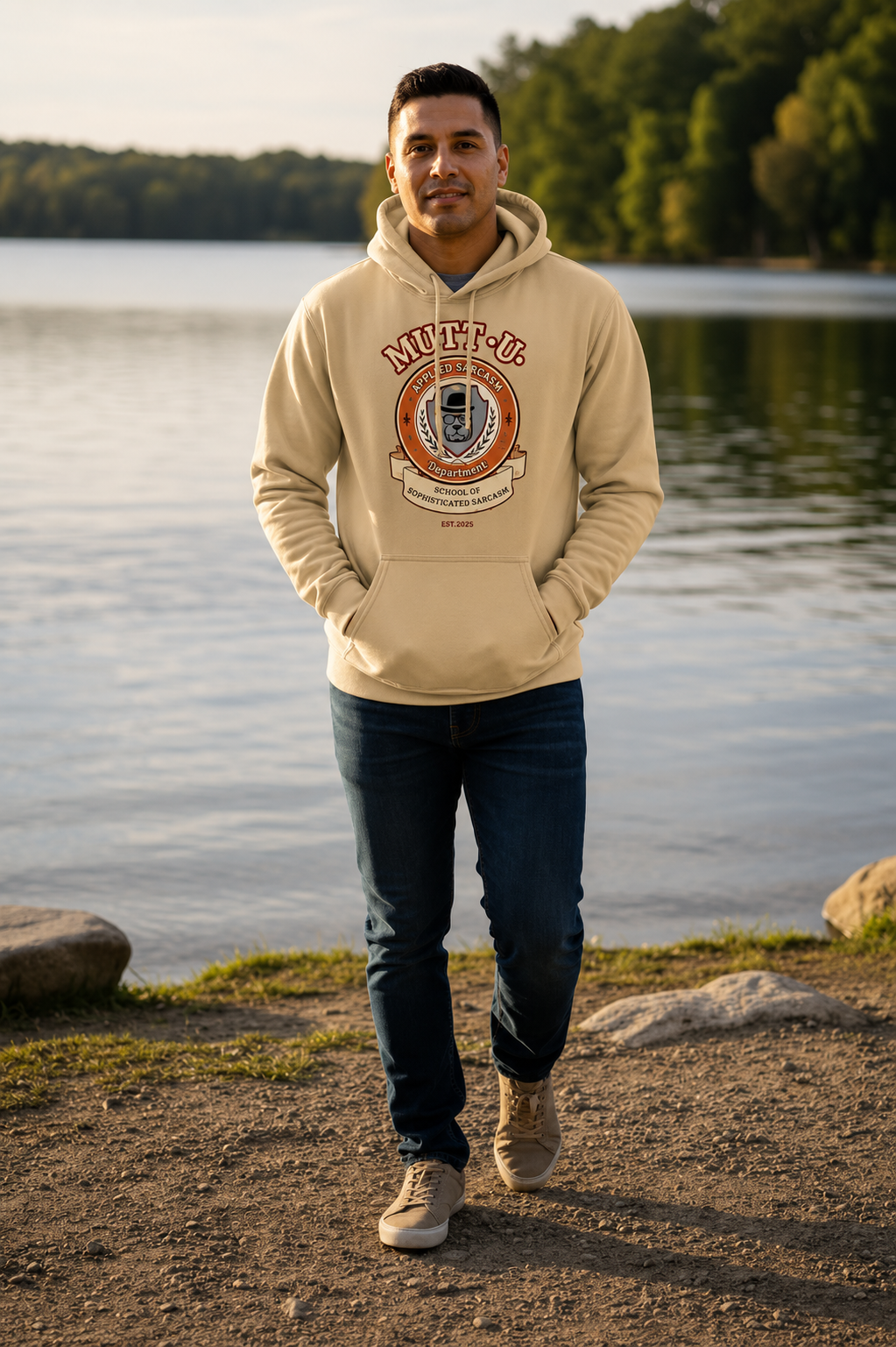 Mutt U Dept of Applied Sarcasm Campus Hoodie