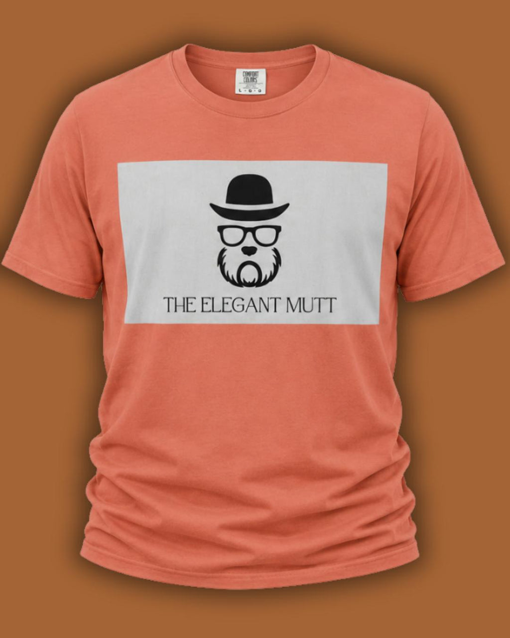 The Elegant Mutt Retro T‑Shirt — Vintage Style Mutt Logo Graphic Tee