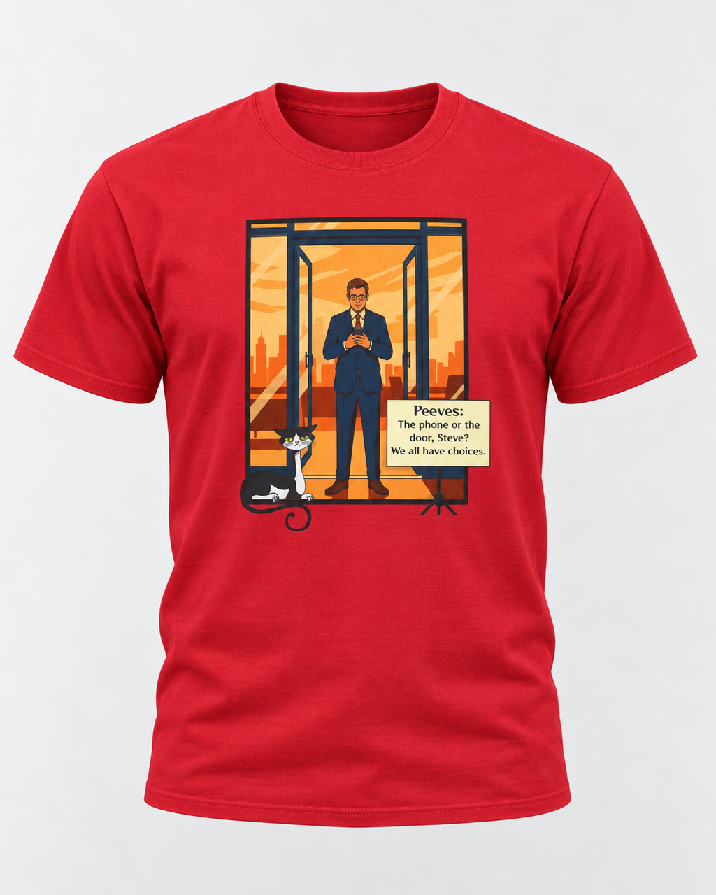 Peeves: Choices T-Shirt - Steve Touches a Nerve Graphic Tee