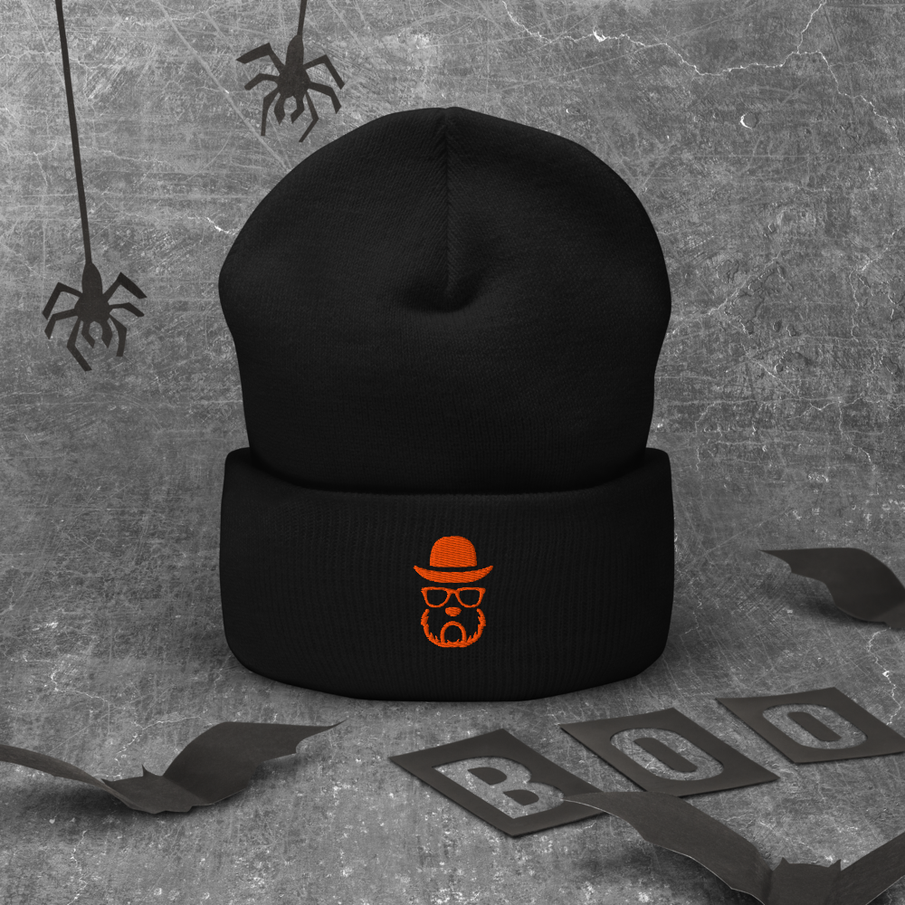 The Mutt Cuffed Beanie - The Elegant Mutt