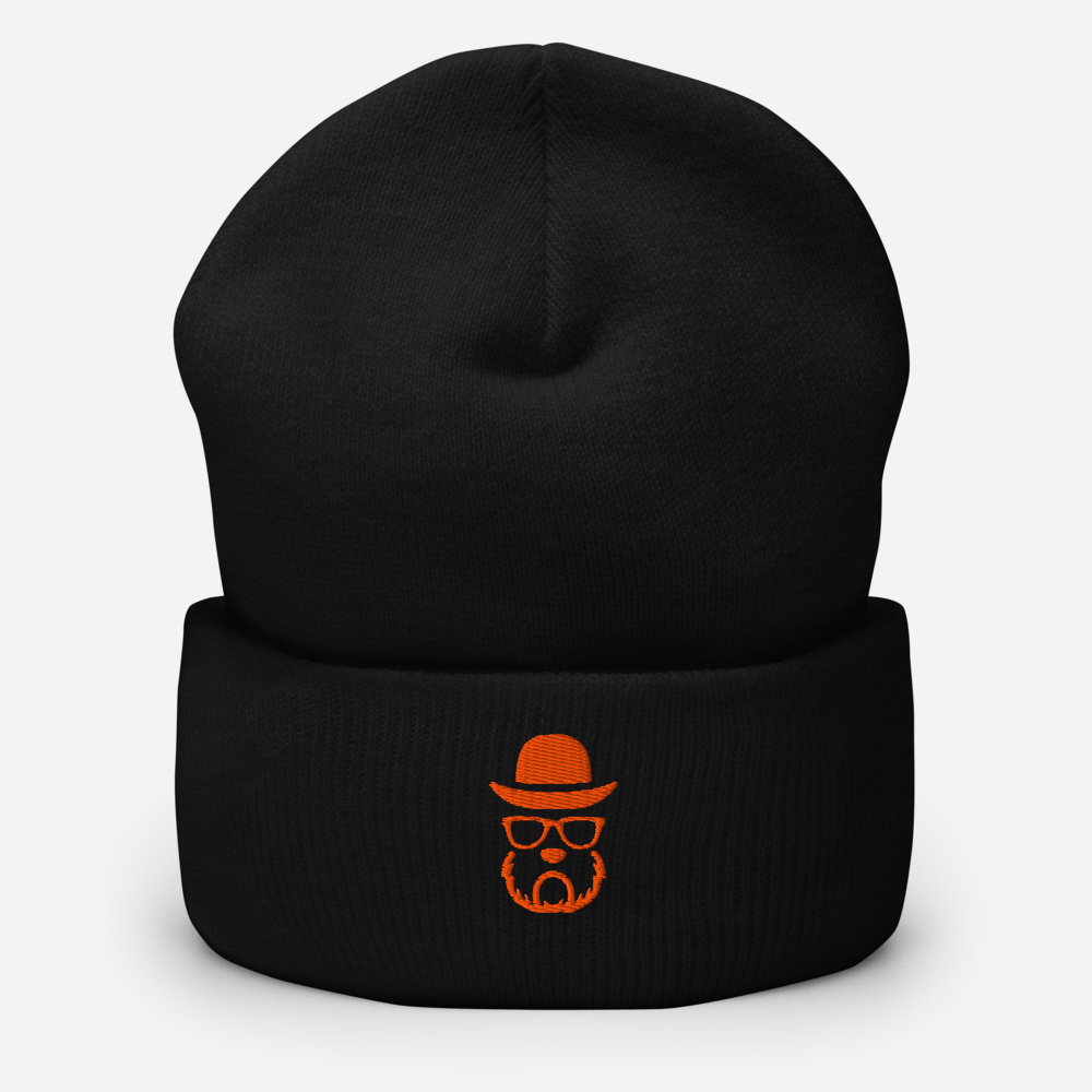 The Mutt Cuffed Beanie - The Elegant Mutt