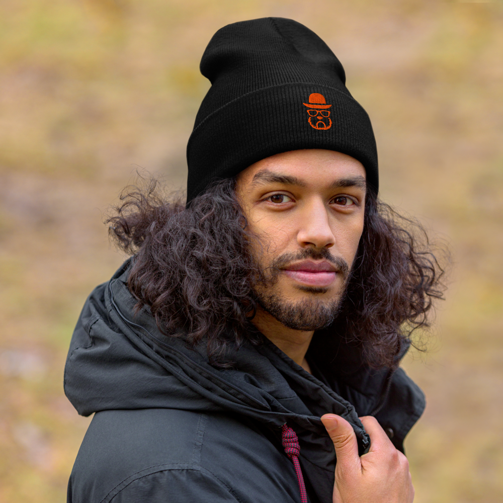 The Mutt Cuffed Beanie - The Elegant Mutt