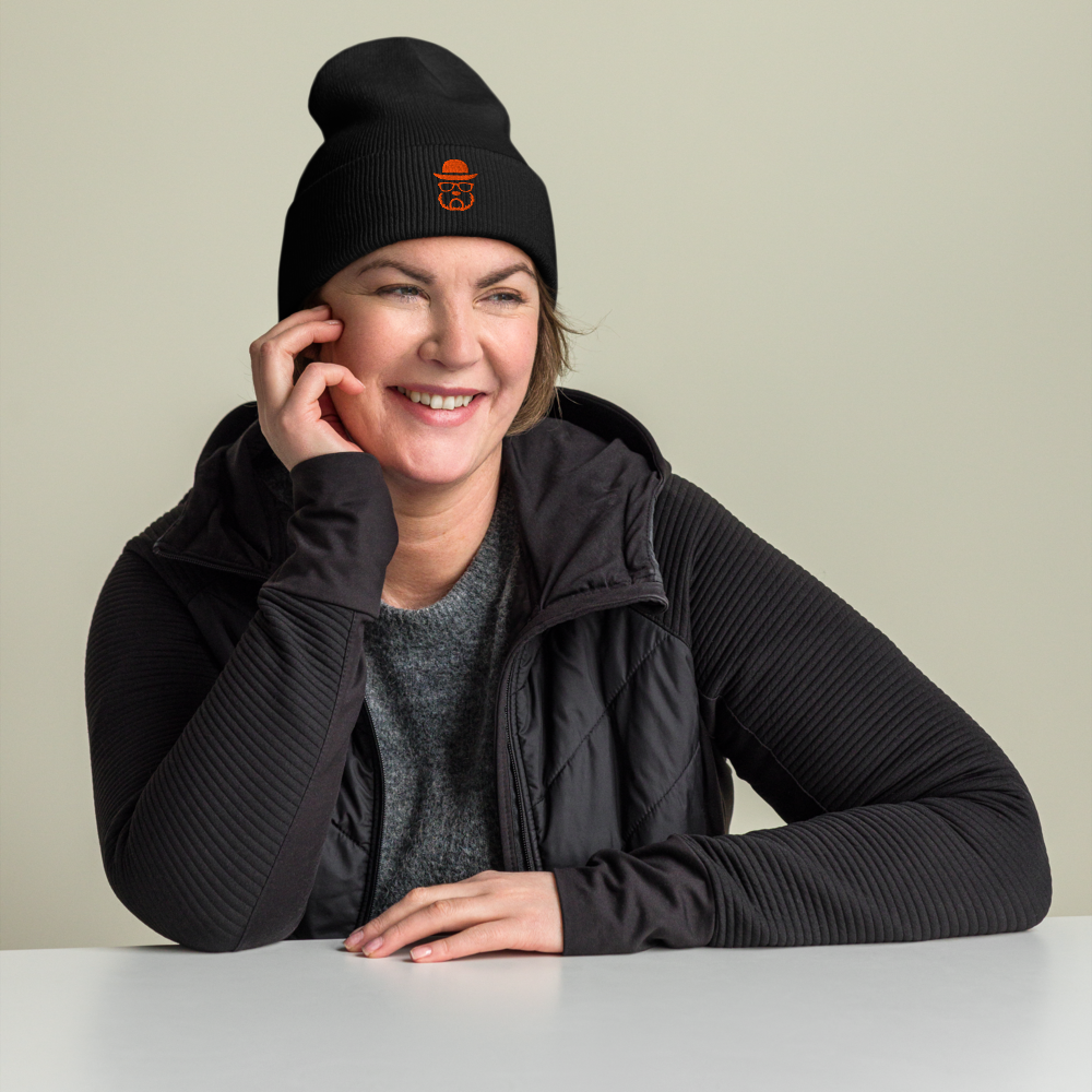 The Mutt Cuffed Beanie - The Elegant Mutt