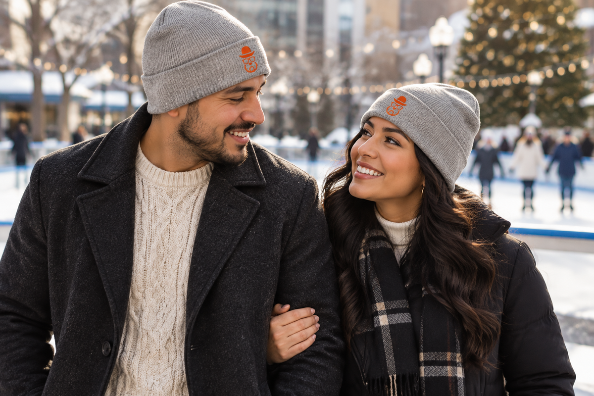 The Mutt Cuffed Beanie - The Elegant Mutt