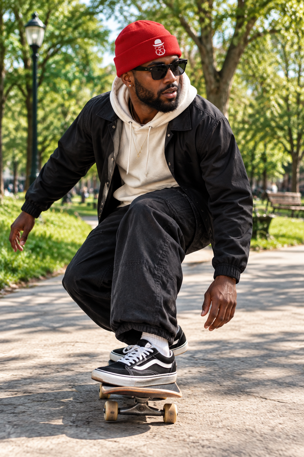 The Mutt Cuffed Beanie - The Elegant Mutt