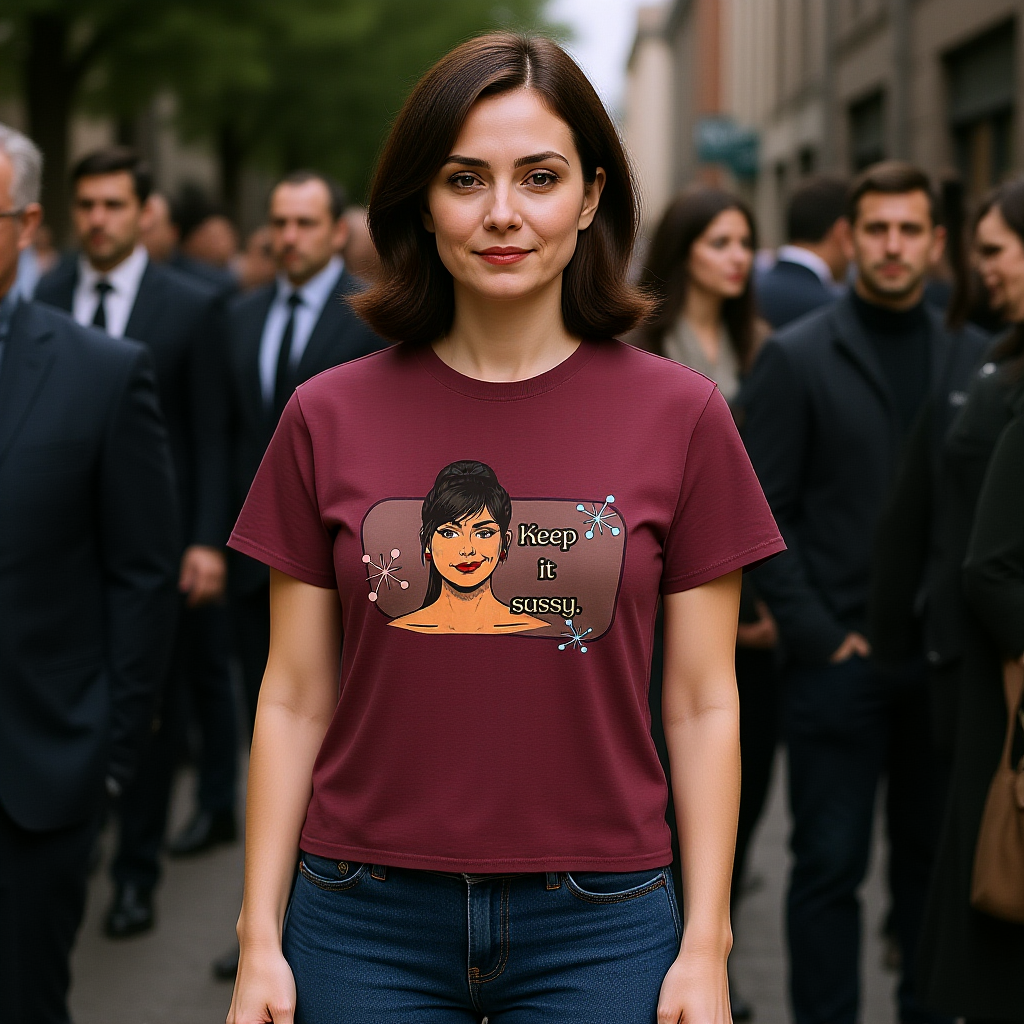Keep It Sassy Retro Tee — Vintage Style Graphic Tee