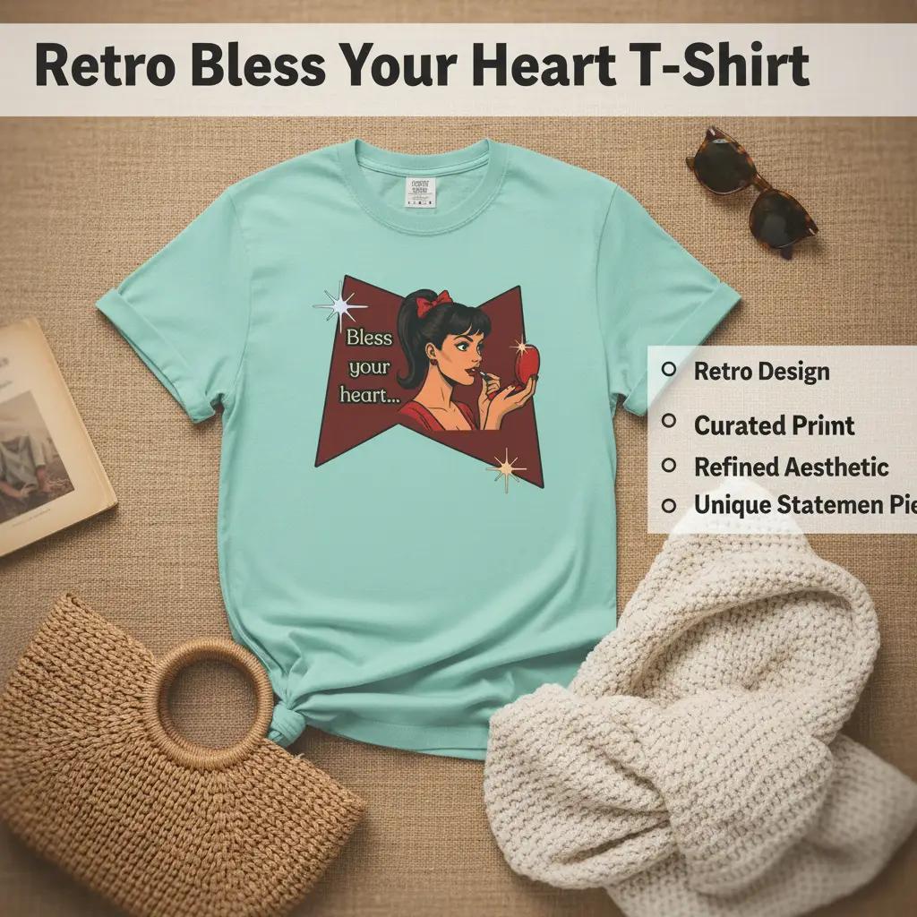Bless Your Heart Retro T-Shirt - Best in Show Graphic Tee