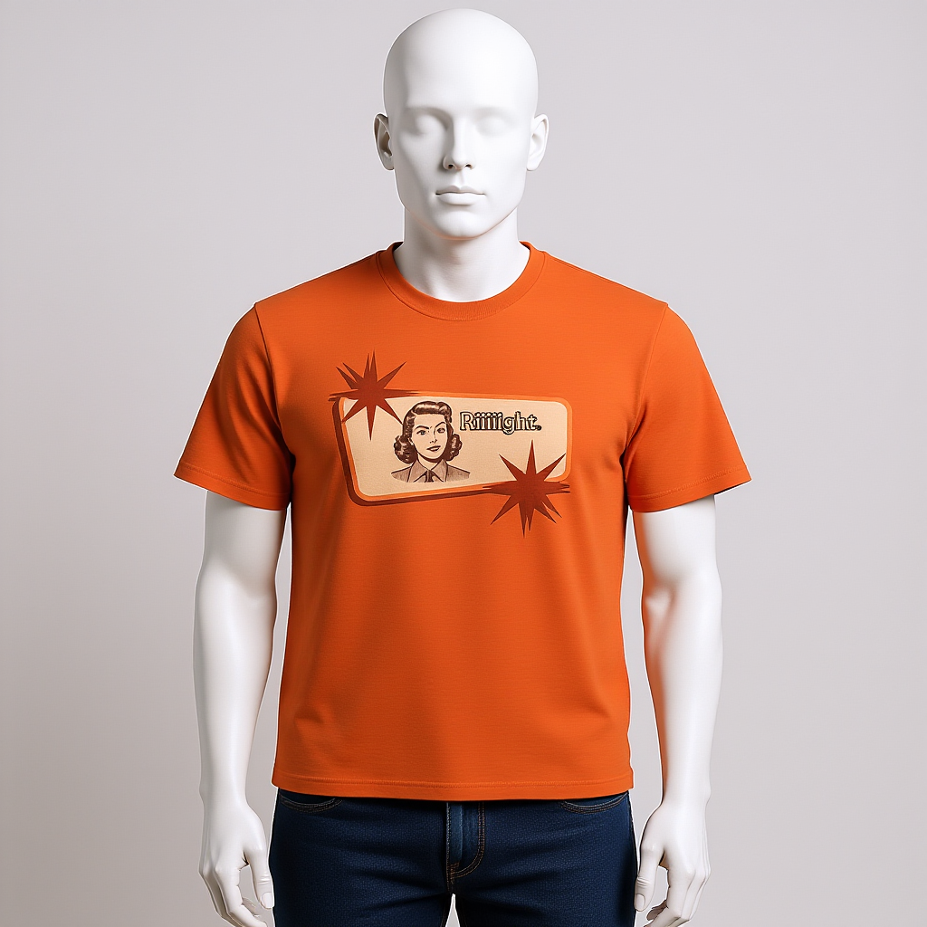 "Riiiiight" Funny Graphic Tee | Vintage, Sarcastic Humor Shirt