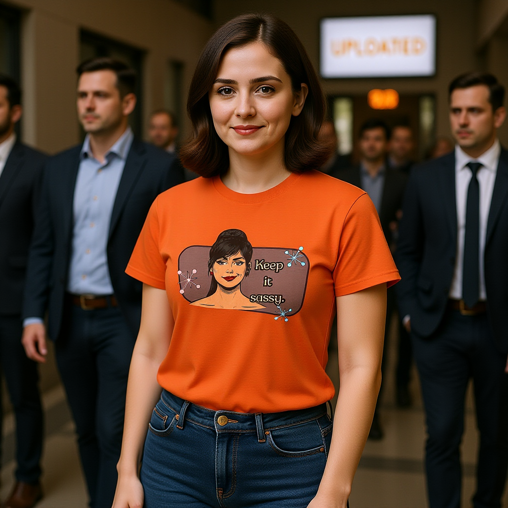 Keep It Sassy Retro Tee — Vintage Style Graphic Tee