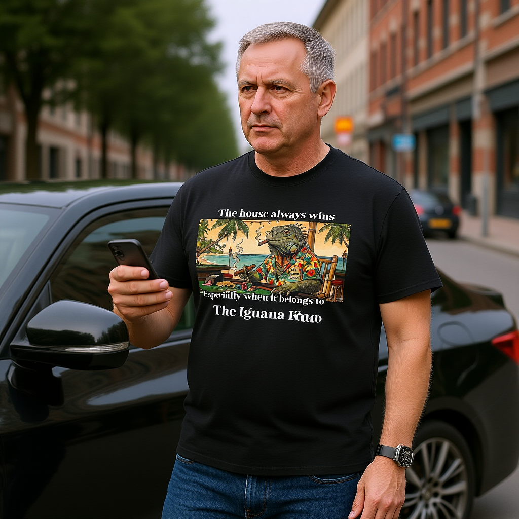 The Iguana Don Tee – Original Mob Boss Retro Graphic Tee
