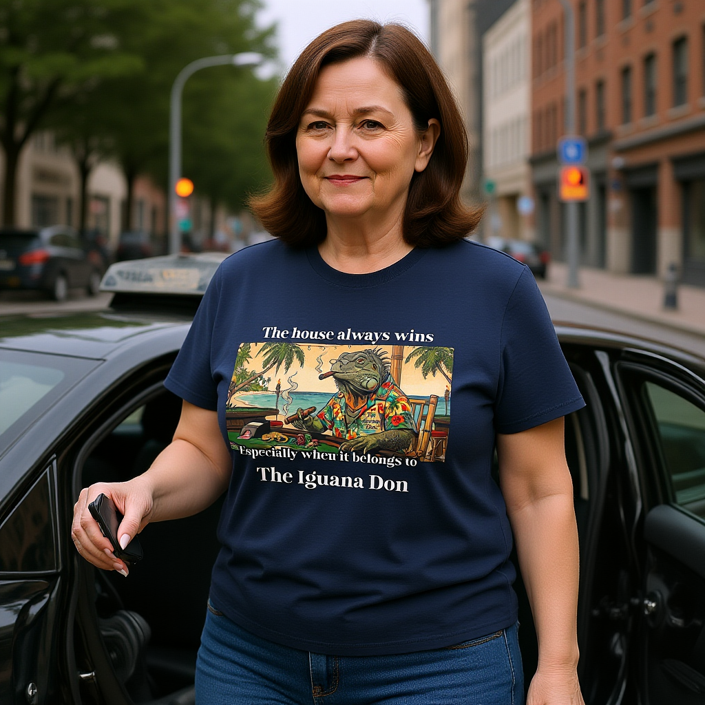 The Iguana Don Tee – Original Mob Boss Retro Graphic Tee
