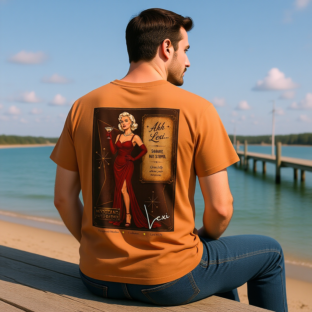 Moodland Studios Lexi Retro T-Shirt — Vintage Studio Poster Tee