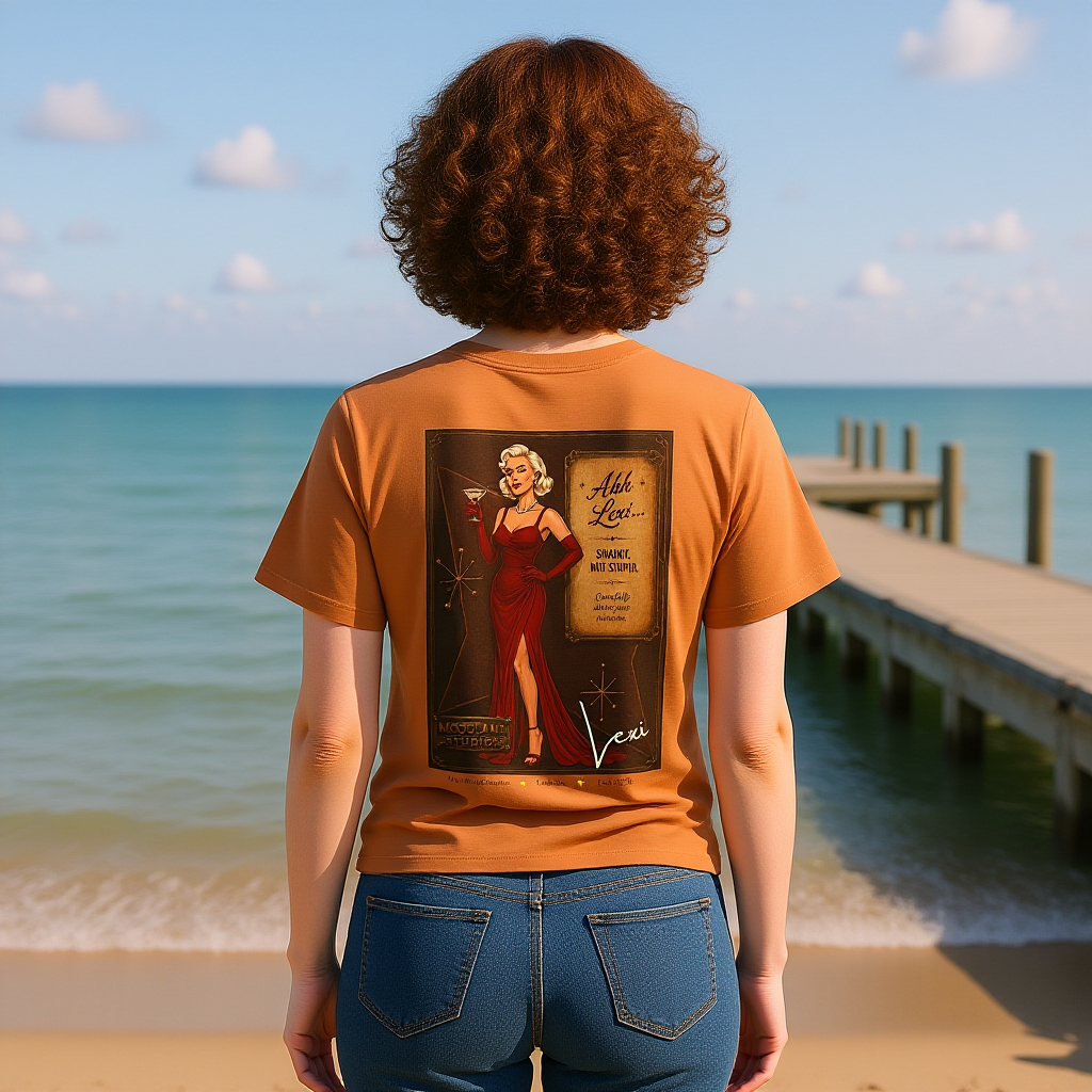 Moodland Studios Lexi Retro T-Shirt — Vintage Studio Poster Tee