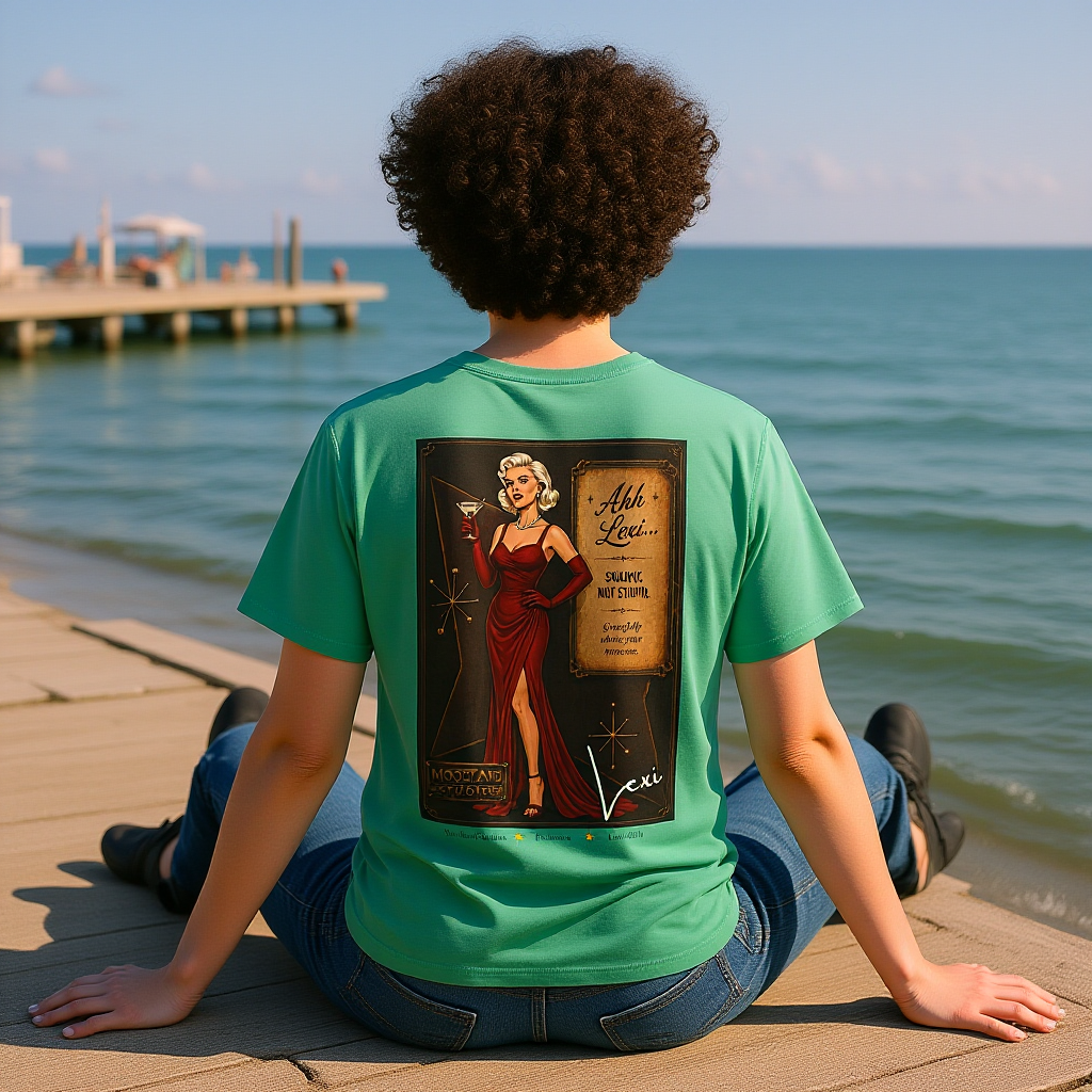 Moodland Studios Lexi Retro T-Shirt — Vintage Studio Poster Tee