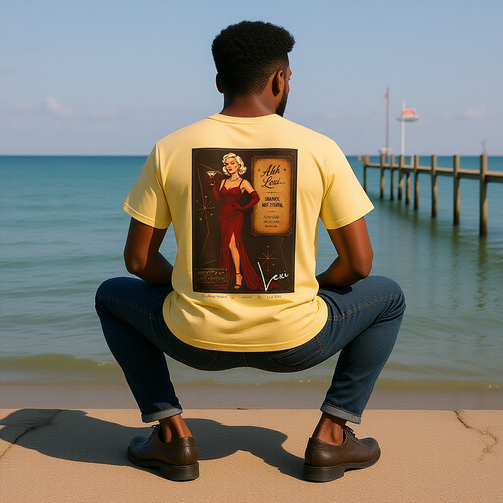 Moodland Studios Lexi Retro T-Shirt — Vintage Studio Poster Tee