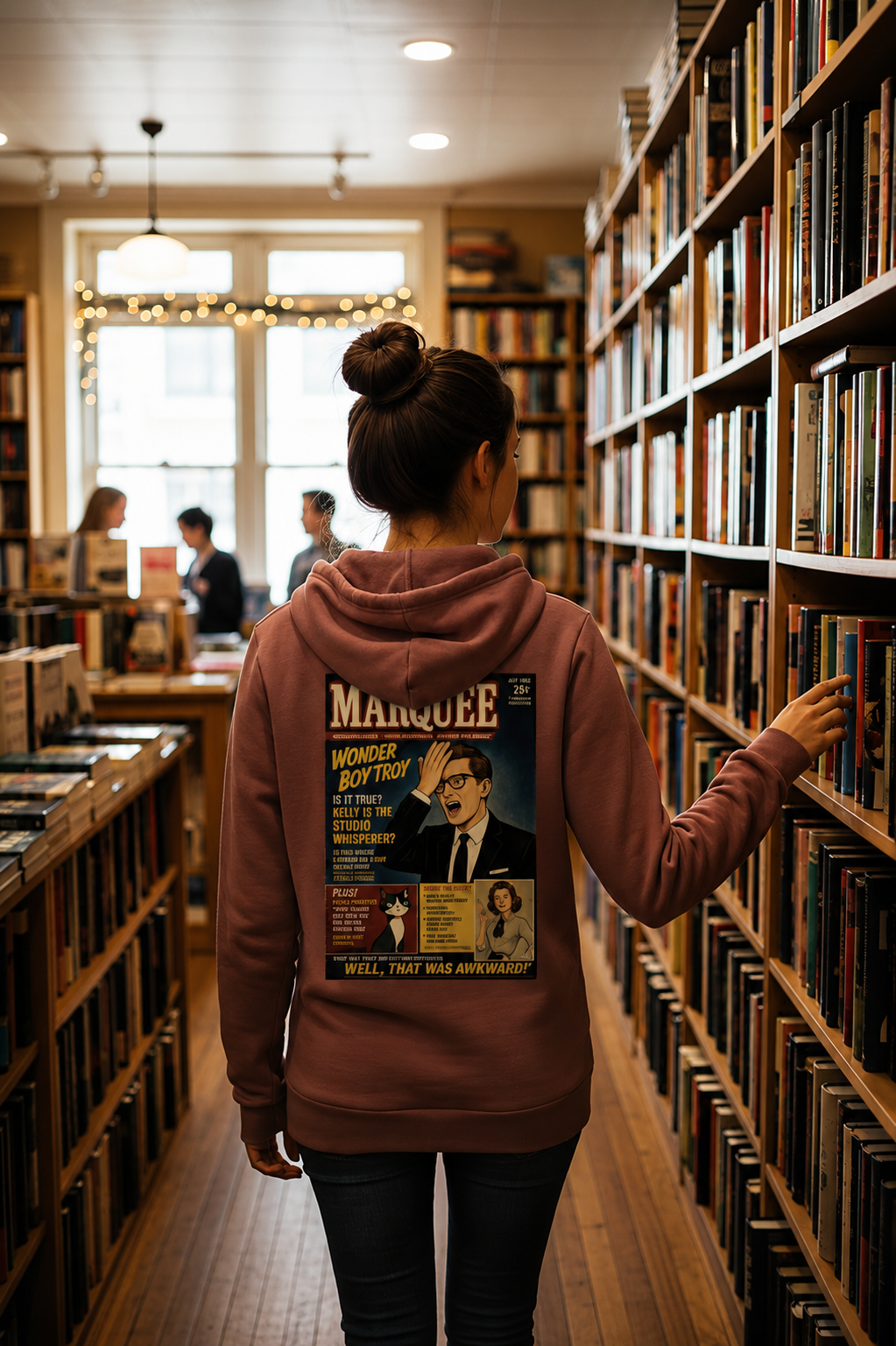 Marquee Magazine- Troy - Full Zip Hoodie
