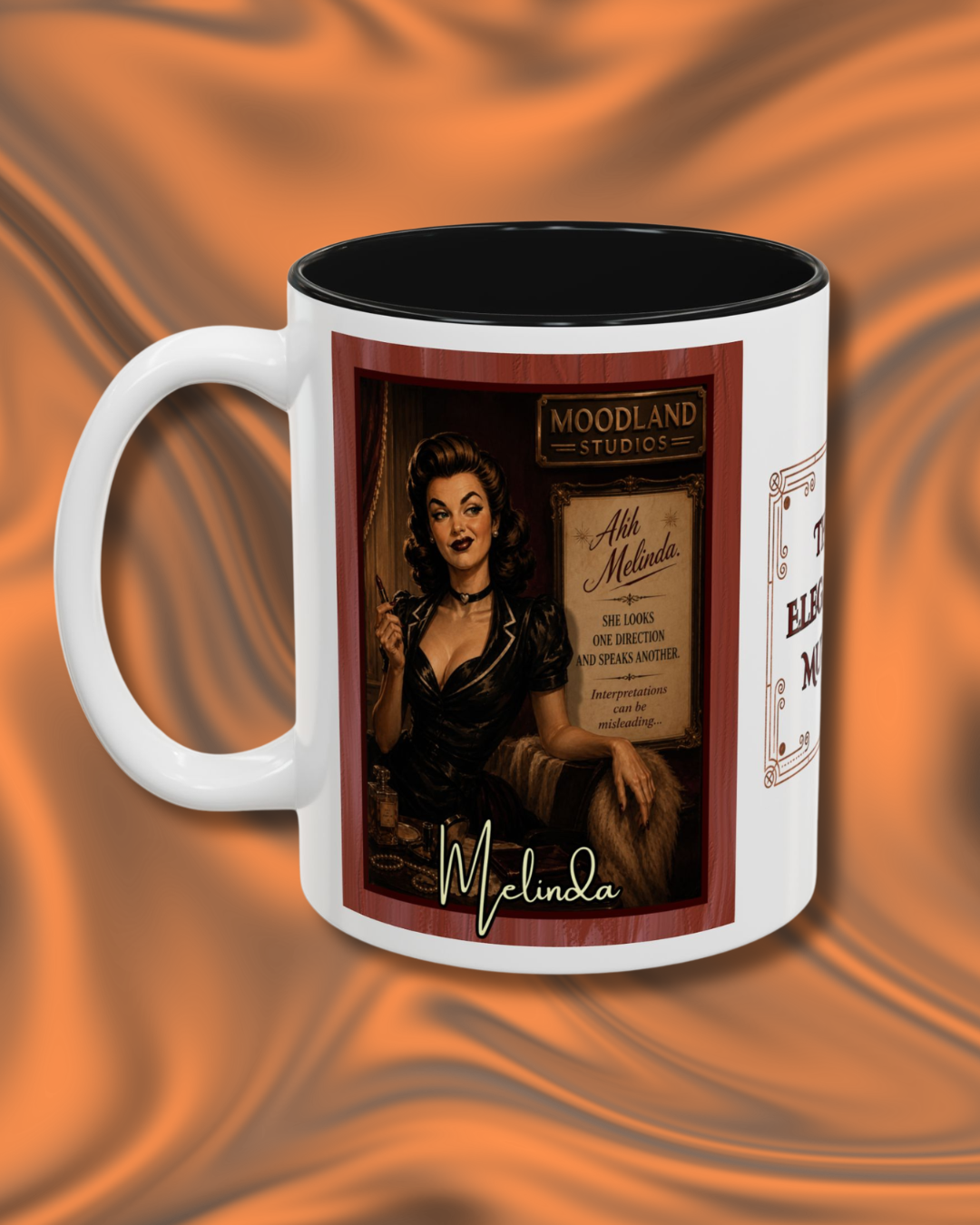 Melinda Accent Mug - Two Tone Coffee Cup (11oz)
