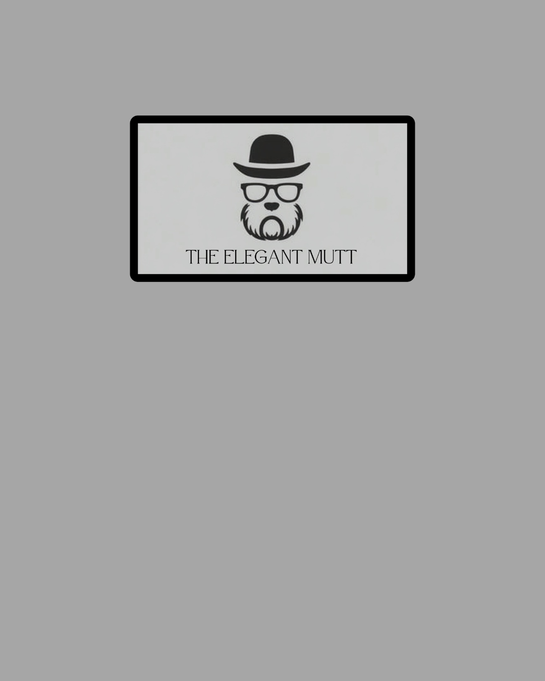 The Elegant Mutt Logo — The Elegant Mutt Graphic Tee