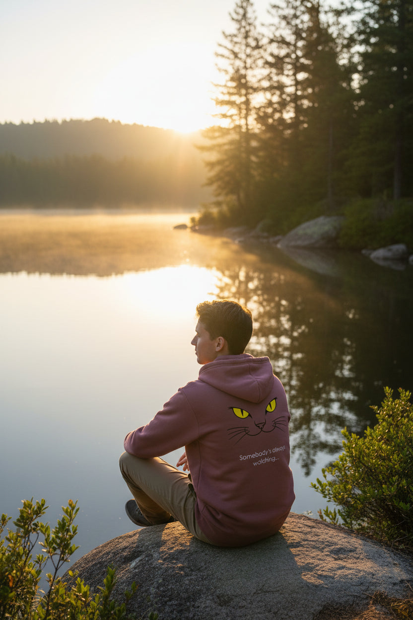 Somebody's Always Watching Full Zip Hoodie