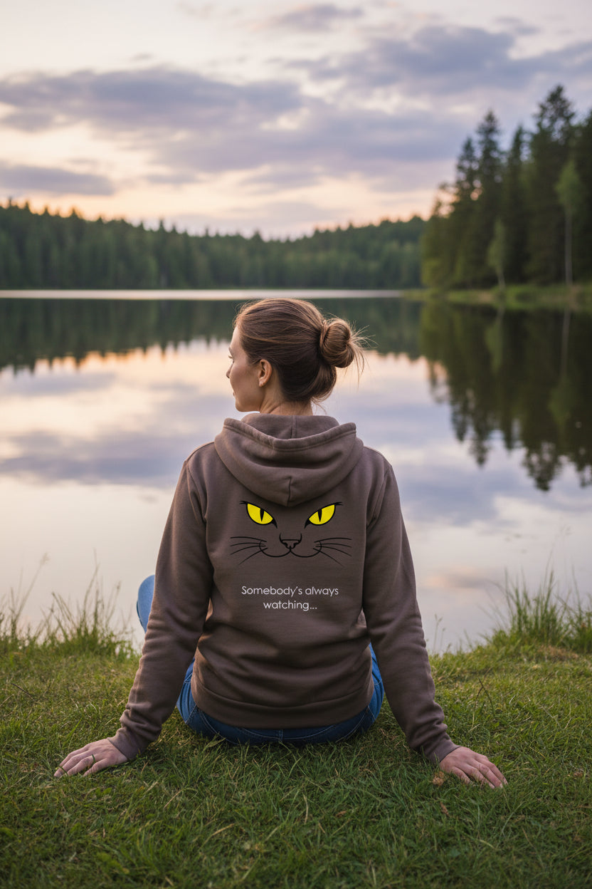 Somebody's Always Watching Full Zip Hoodie