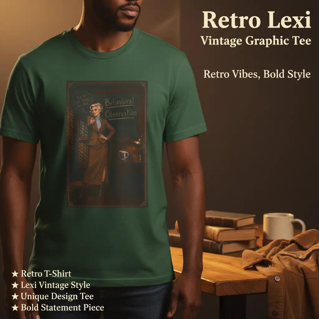 You're Not Ready for This Retro T‑Shirt — Lexi Vintage Style Graphic Tee