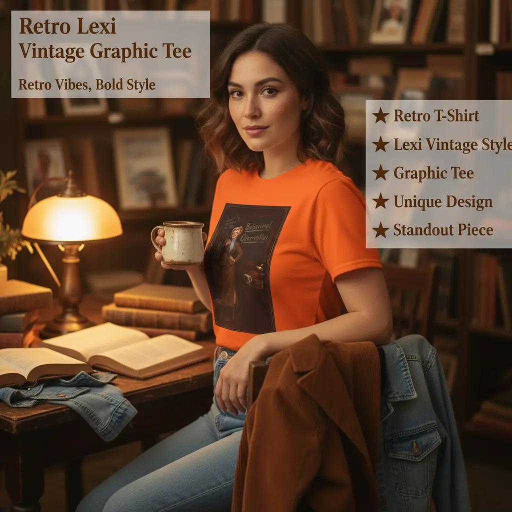 You're Not Ready for This Retro T‑Shirt — Lexi Vintage Style Graphic Tee