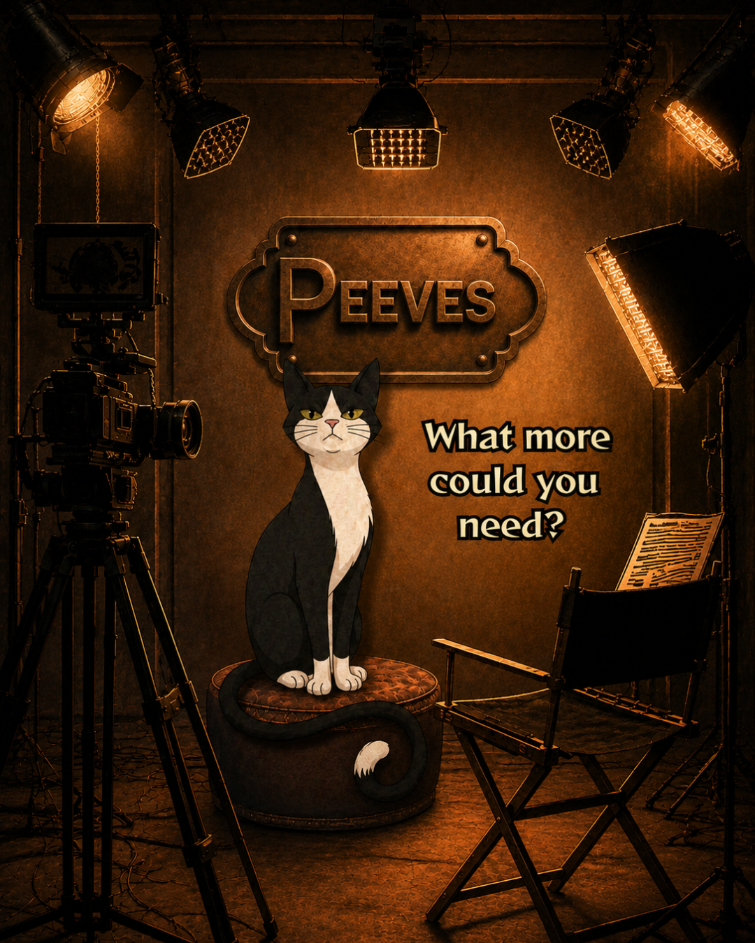 Peeves Retro T-Shirt — What more could you need? Vintage Style Graphic Tee