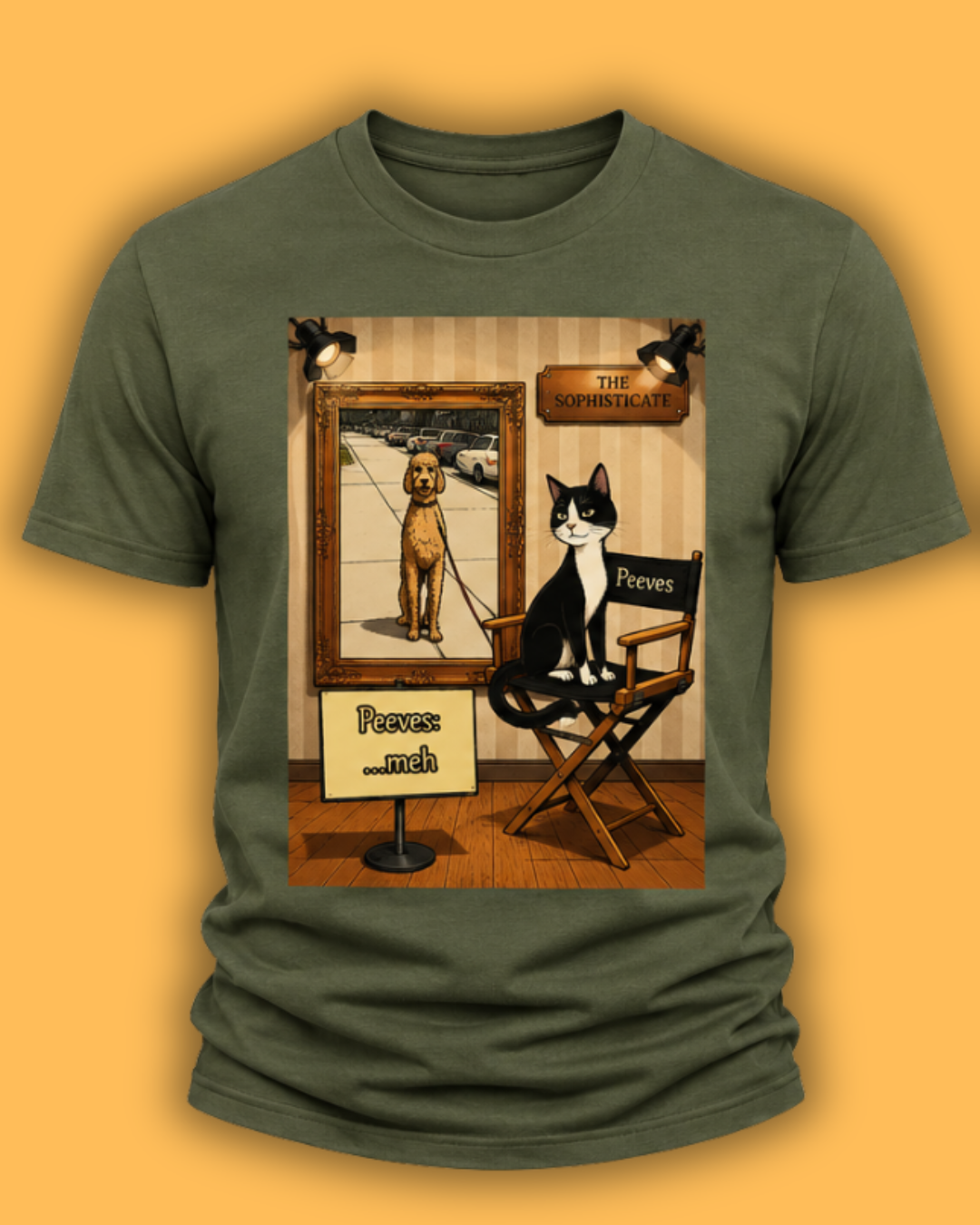 Peeves: Meh Retro T-Shirt —  Vintage Style Graphic Tee