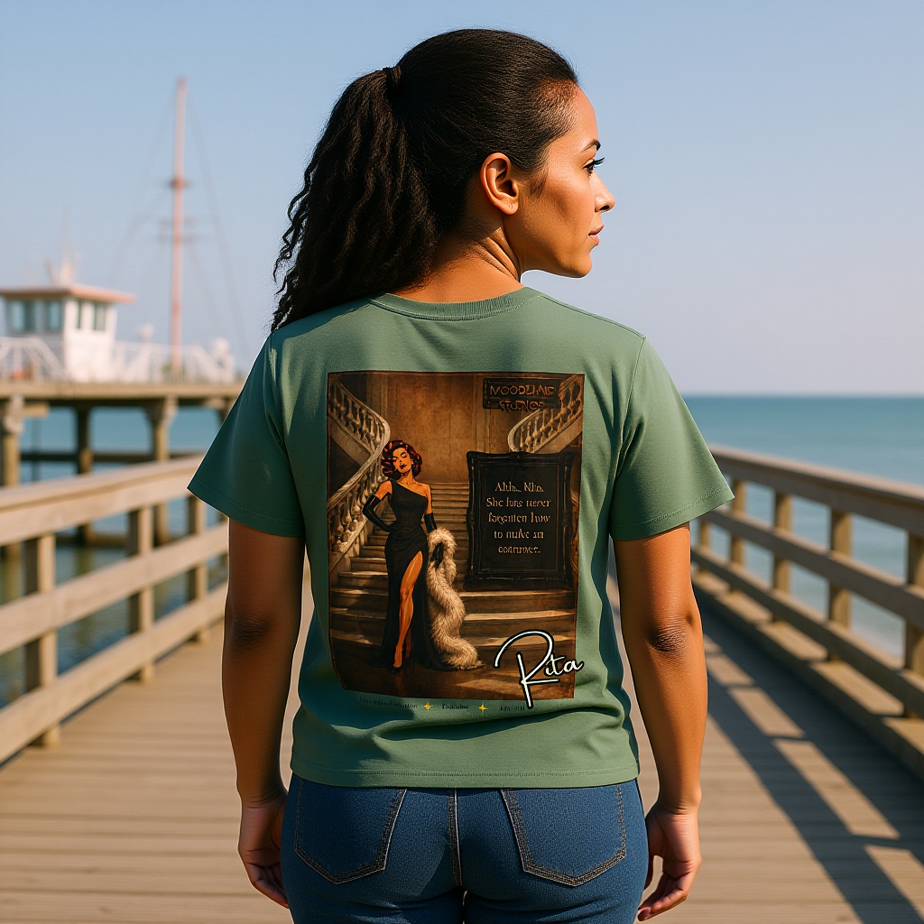 Moodland Studios Retro T‑Shirt — Rita #101 Poster Tee