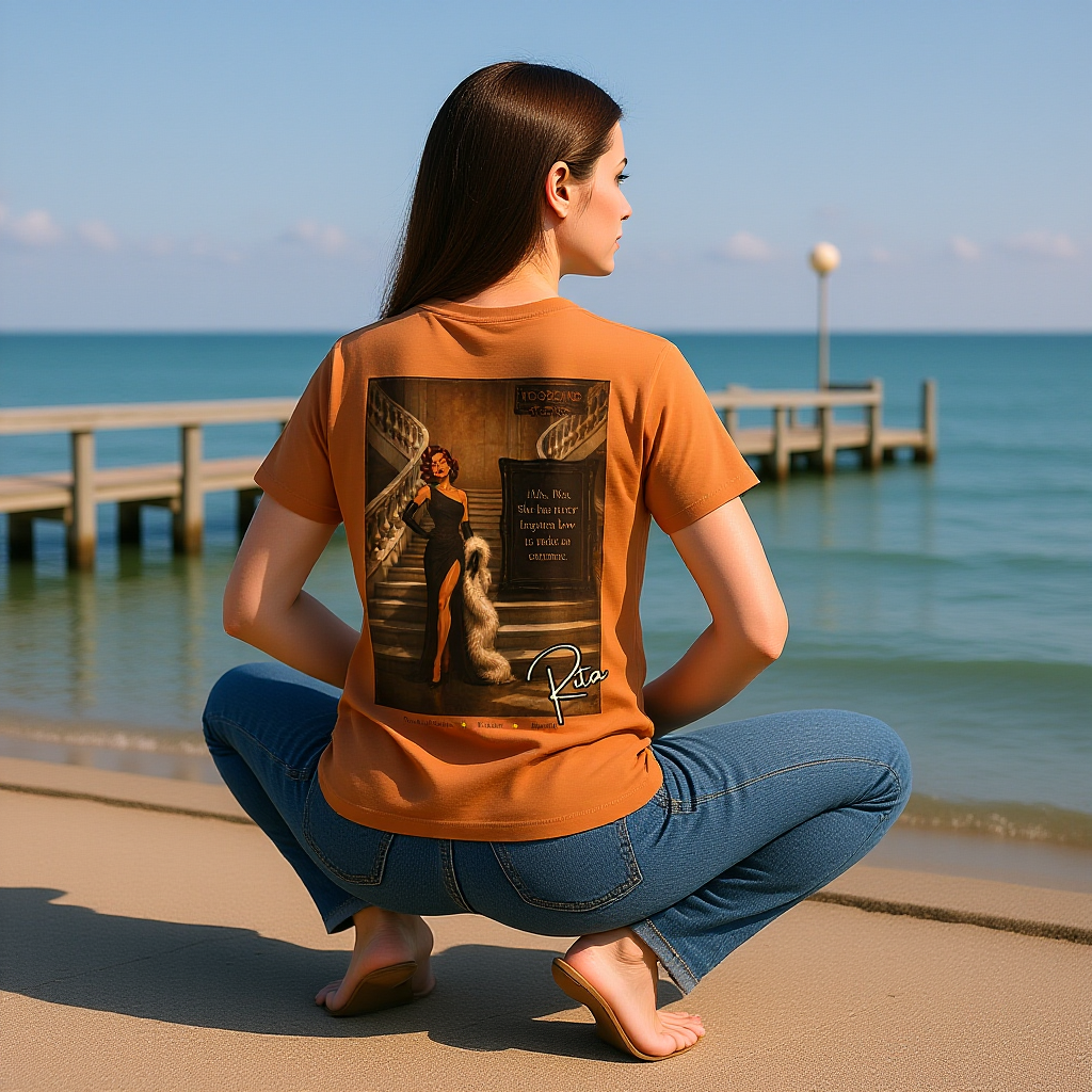 Moodland Studios Retro T‑Shirt — Rita #101 Poster Tee