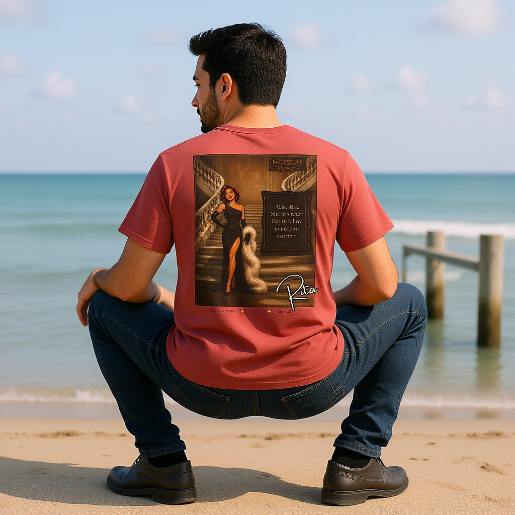 Moodland Studios Retro T‑Shirt — Rita #101 Poster Tee