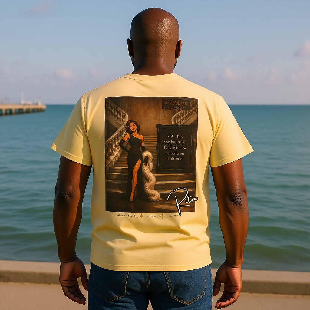 Moodland Studios Retro T‑Shirt — Rita #101 Poster Tee