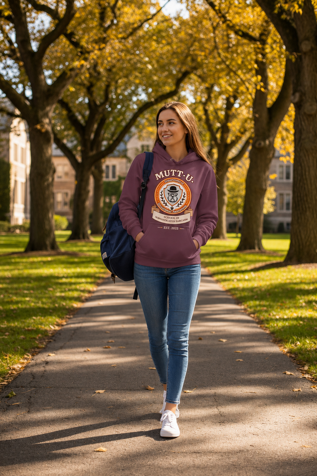 Mutt U Dept of Situational Awareness Campus Hoodie