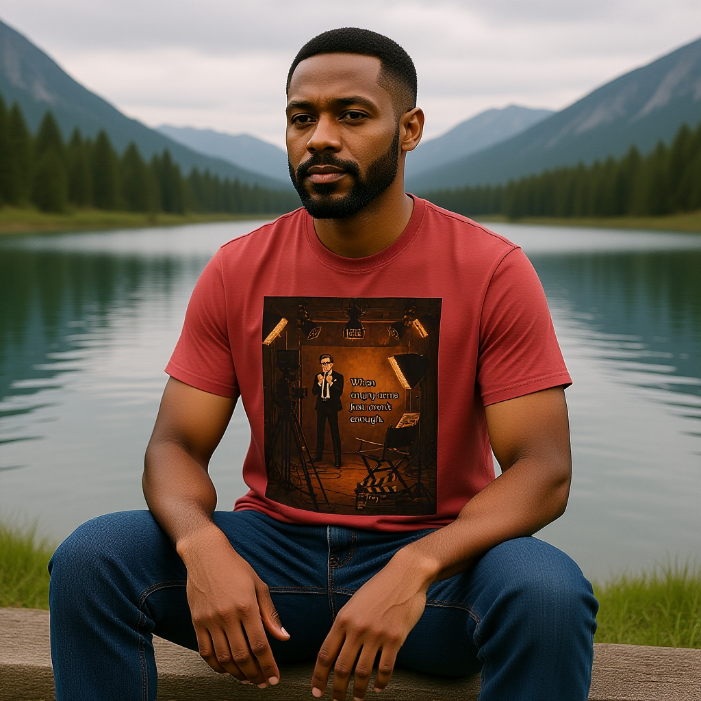 Troy's Angry Arms Retro T-Shirt — Vintage Style Graphic Tee