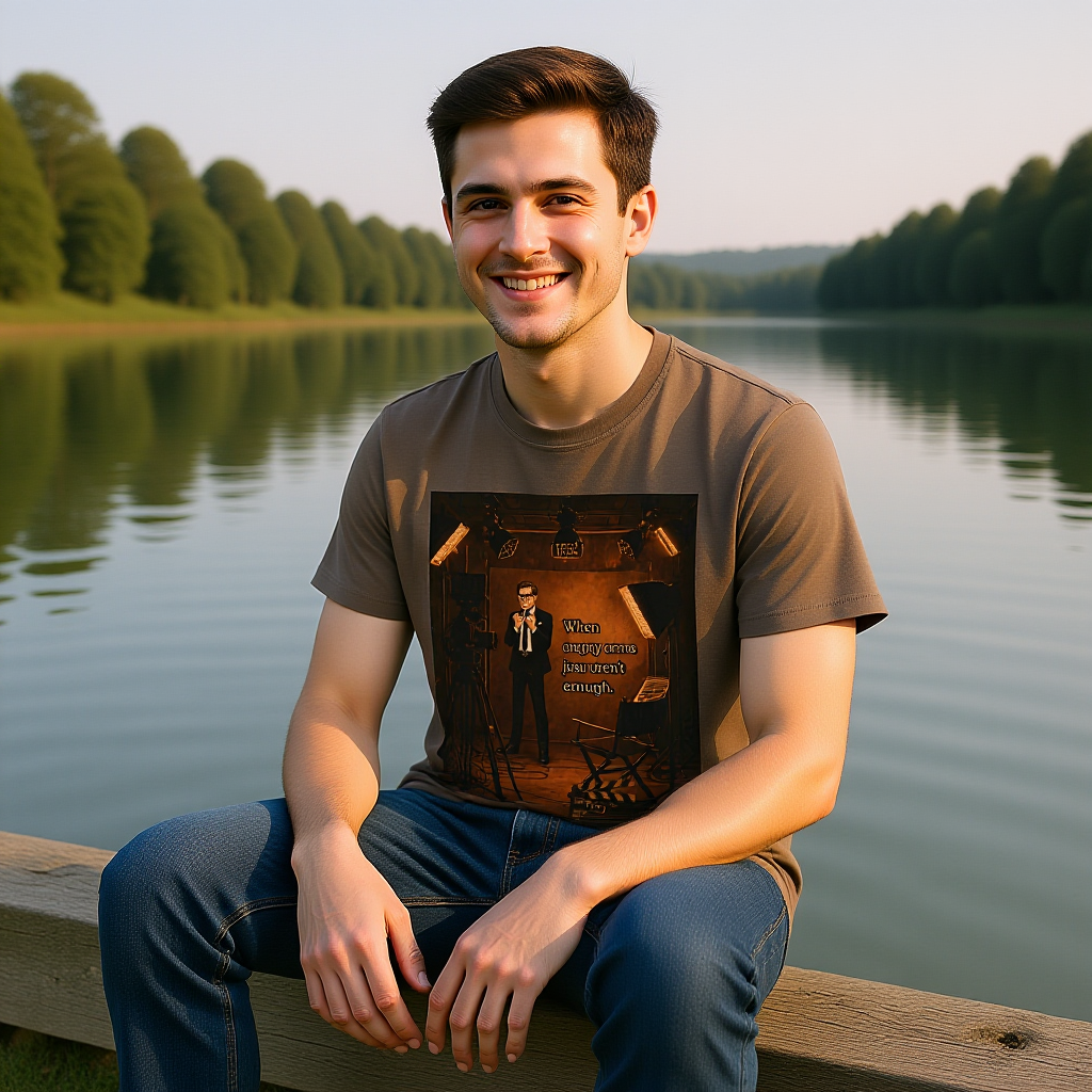 Troy's Angry Arms Retro T-Shirt — Vintage Style Graphic Tee