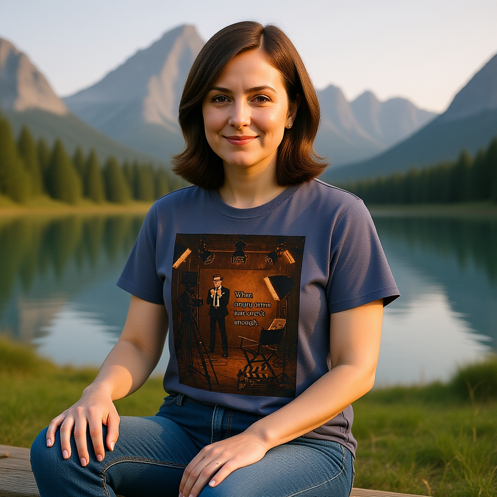 Troy's Angry Arms Retro T-Shirt — Vintage Style Graphic Tee
