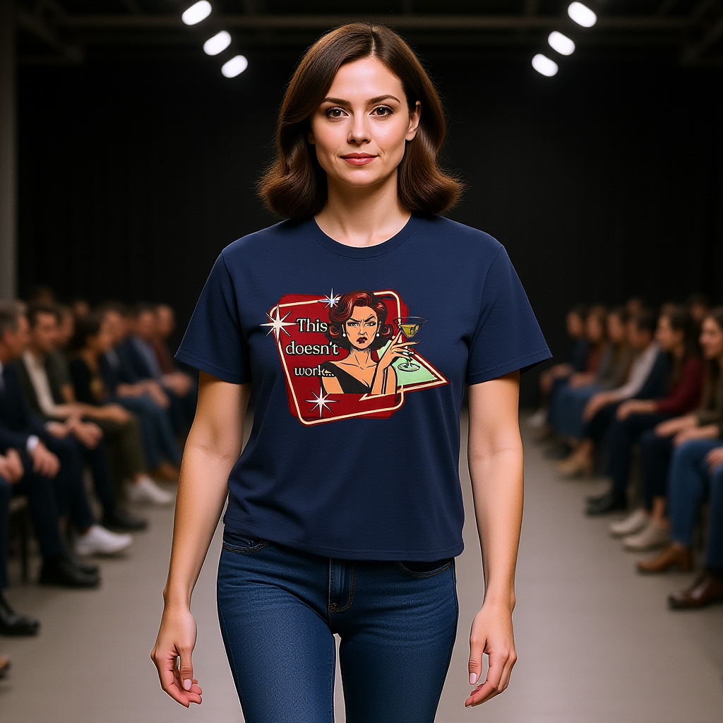 This Doesn't Work Retro Tee — Vintage Style Graphic Tee