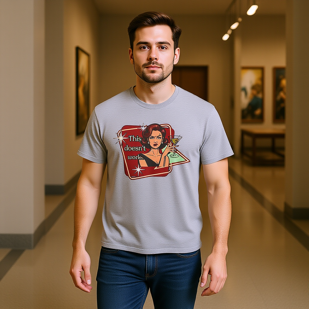 This Doesn't Work Retro Tee — Vintage Style Graphic Tee