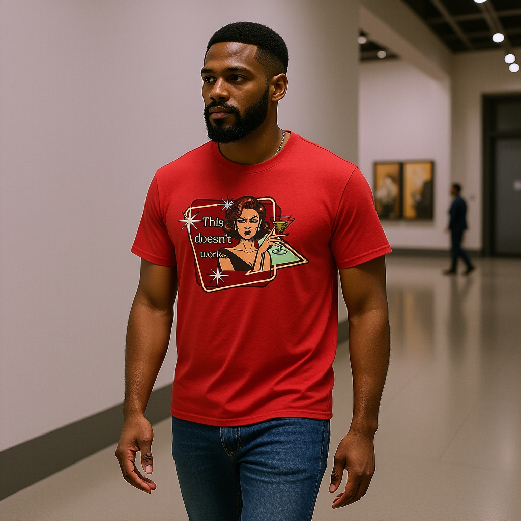 This Doesn't Work Retro Tee — Vintage Style Graphic Tee